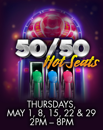 50/50 Hot Seats at Northern Edge Navajo Casino