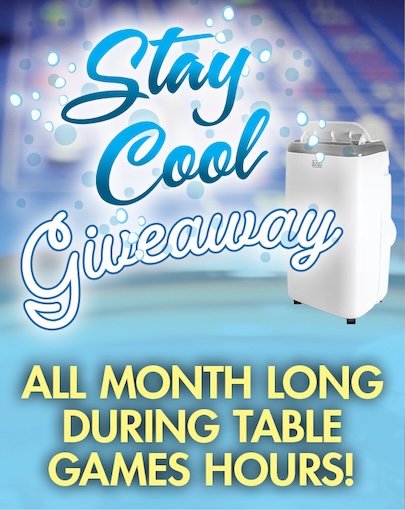 Stay Cool Giveaway at Northern Edge Navajo Casino