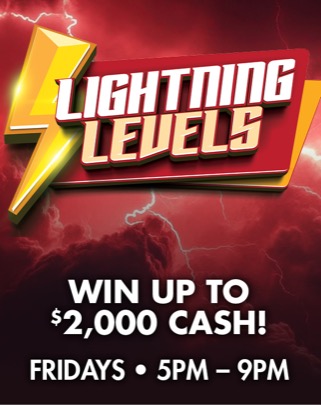Lightning Levels at Northern Edge Navajo Casino
