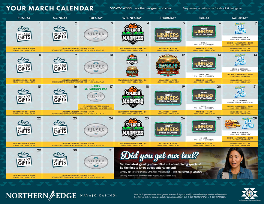 https://www.northernedgecasino.com/wp-content/uploads/2026/02/NE_MAR_Calendar_web.jpg